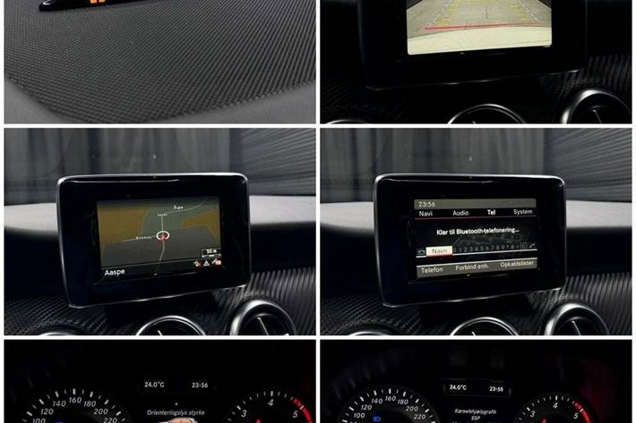 Hvid Mercedes A180 fra 2014