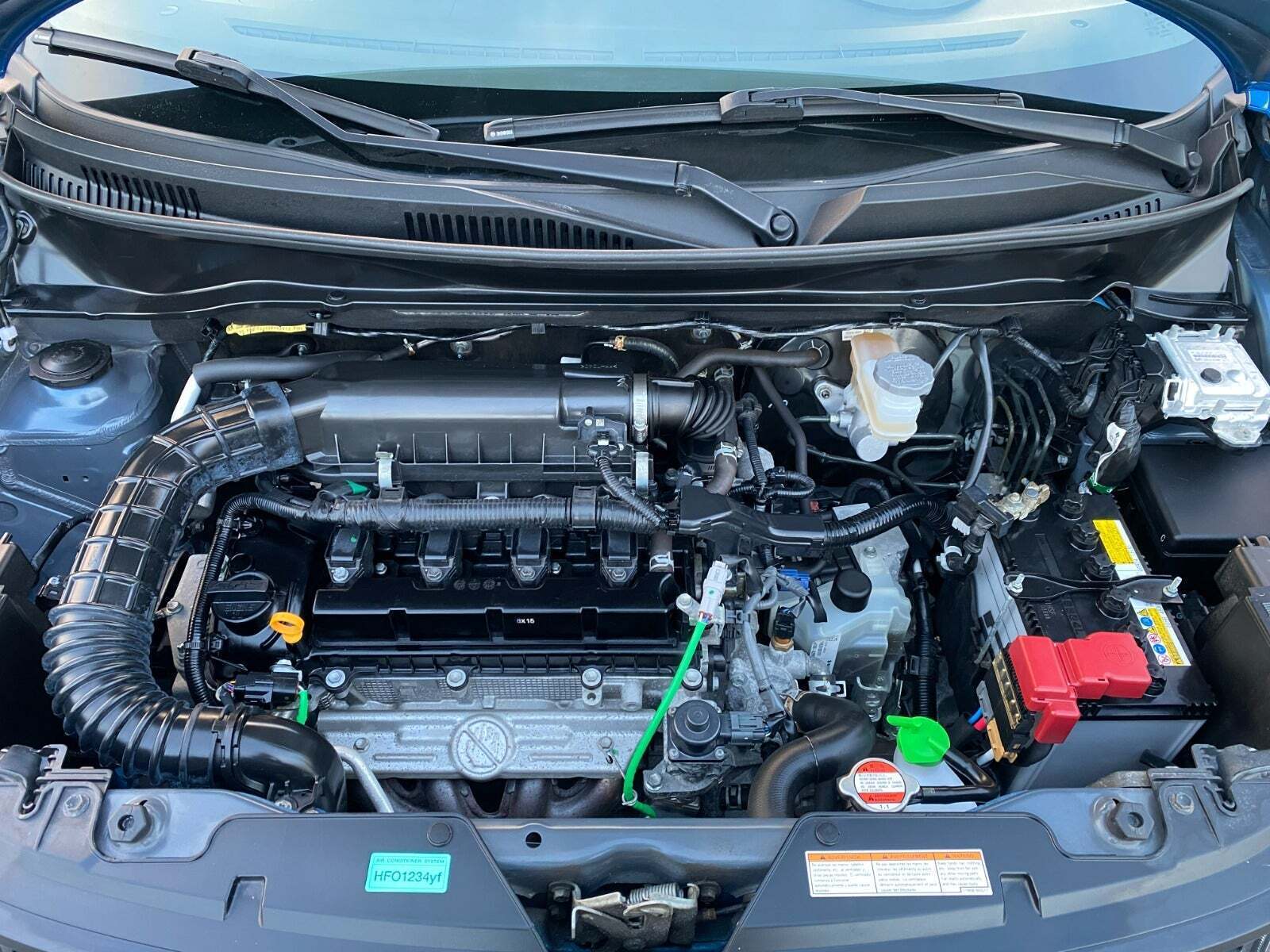 Blå Suzuki Ignis fra 2019