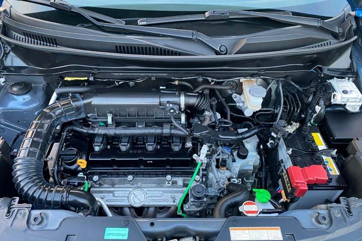 Blå Suzuki Ignis fra 2019