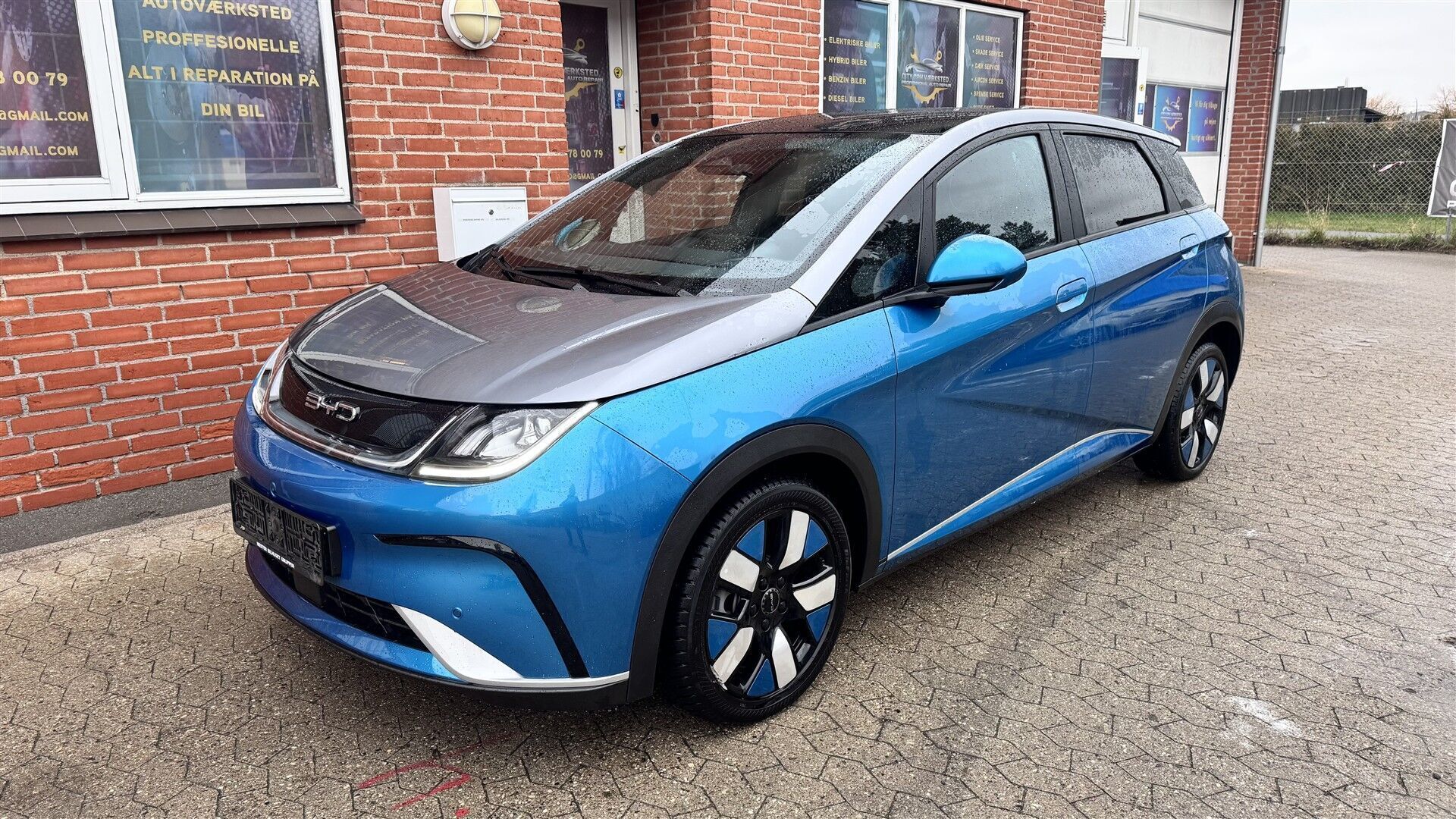 Blå BYD Dolphin fra 2024