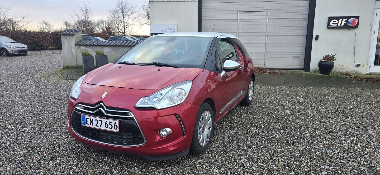 Citroën DS3 2-dørs m. bagklap