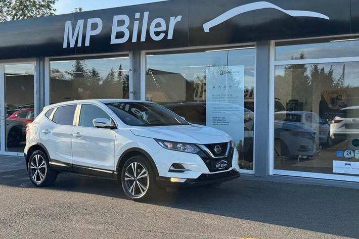 Hvid Nissan Qashqai fra 2020