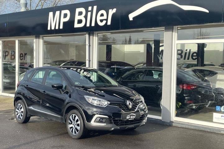 Sort Renault Captur fra 2018