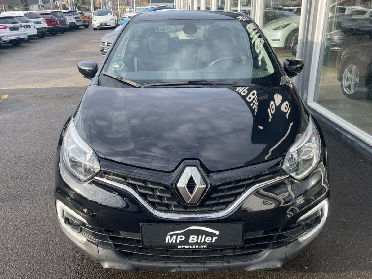 Sort Renault Captur fra 2018