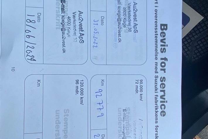 Grå Suzuki S-Cross fra 2016