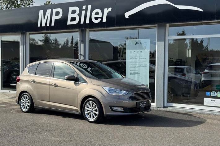 Orange Ford C-MAX fra 2018