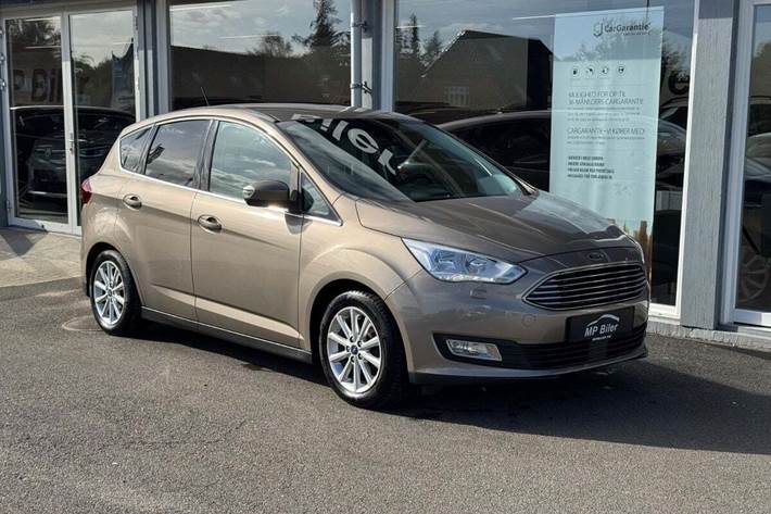 Orange Ford C-MAX fra 2018