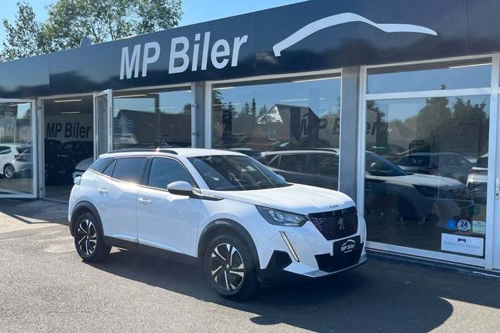Hvid Peugeot 2008 fra 2020