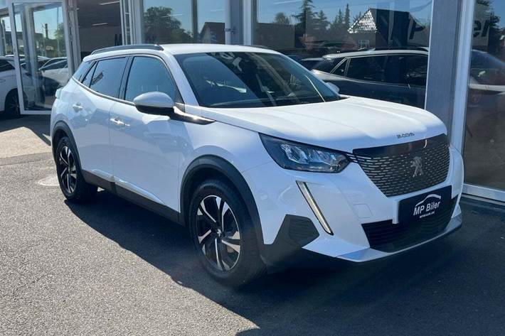 Hvid Peugeot 2008 fra 2020