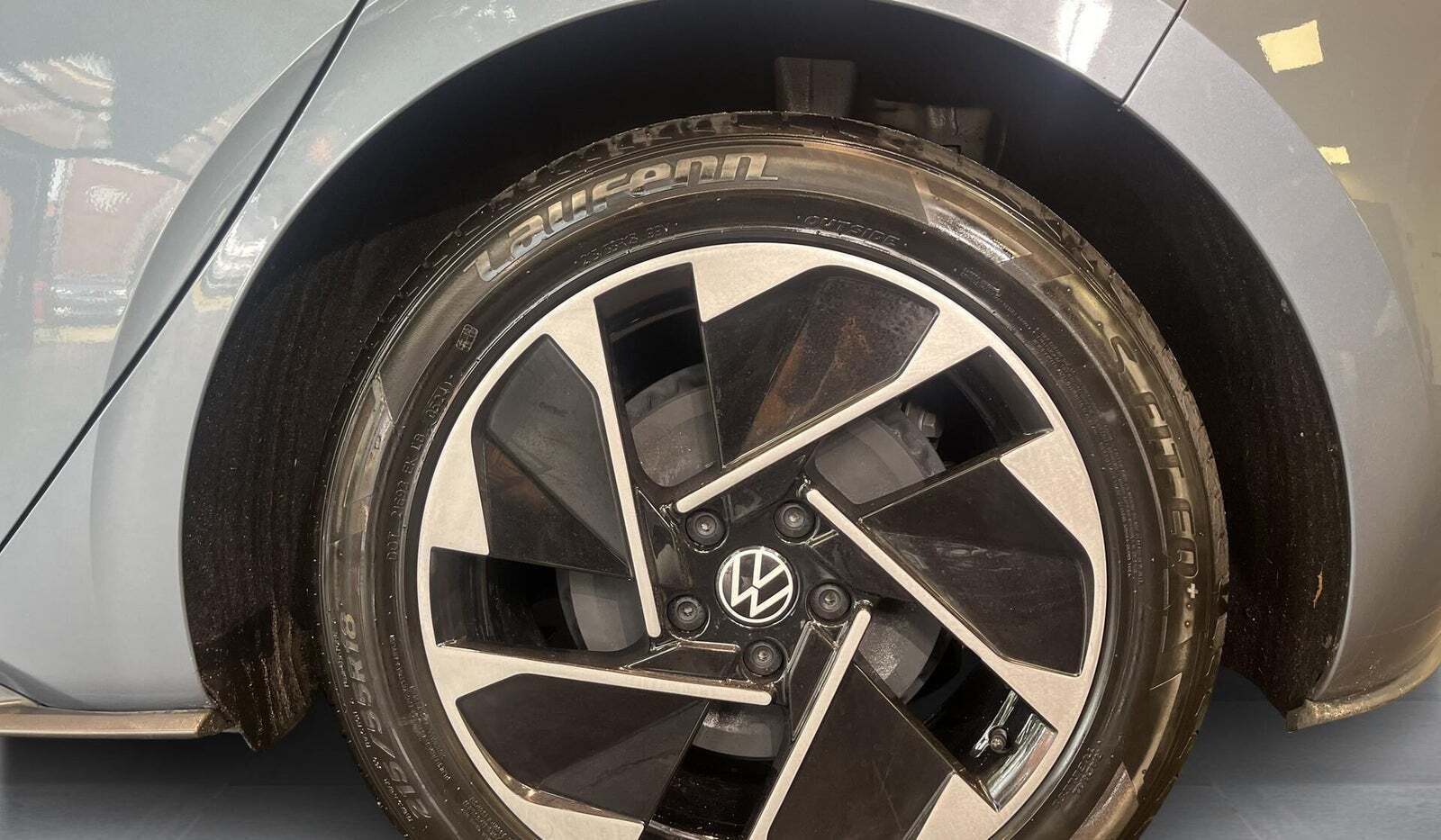 Grå VW ID.3 fra 2021