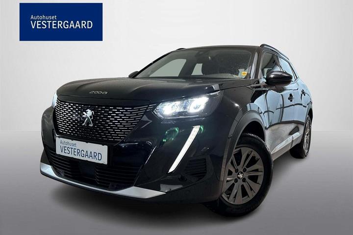 Sort Peugeot 2008 fra 2024 set udefra