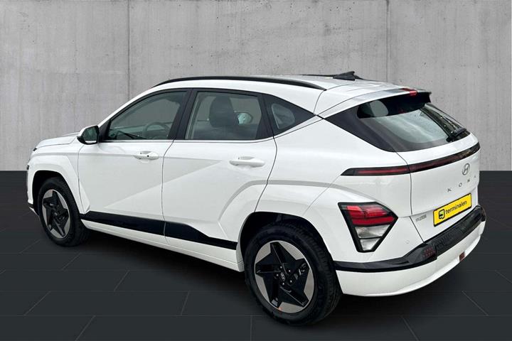 Hvid Hyundai Kona fra 2025
