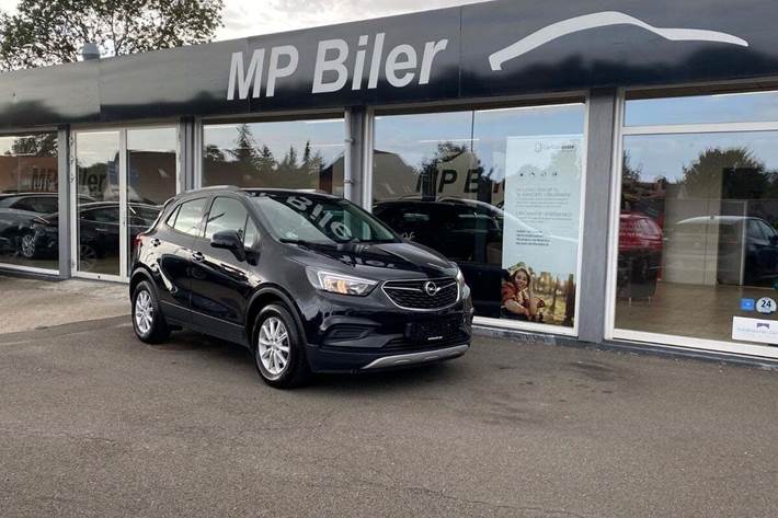 Grå Opel Mokka X fra 2017