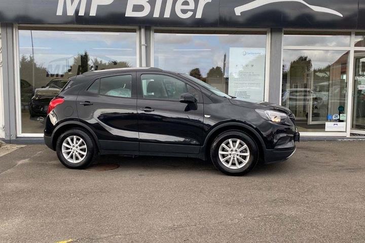 Grå Opel Mokka X fra 2017