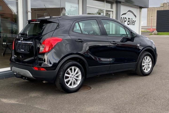 Grå Opel Mokka X fra 2017
