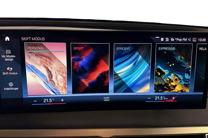 Sort BMW iX fra 2022