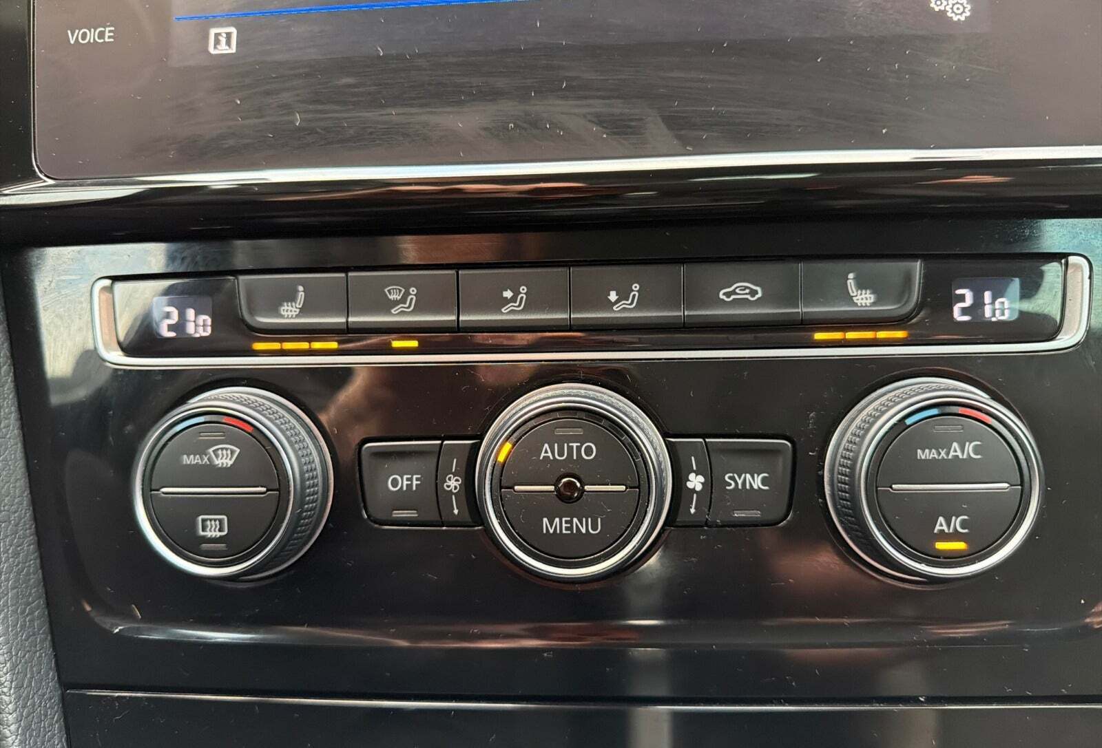 Sort VW Golf VII fra 2019