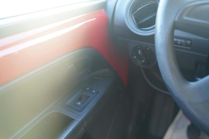 Rød Skoda Citigo fra 2013