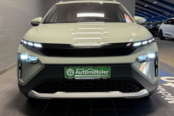 Grøn Skoda Elroq fra 2025