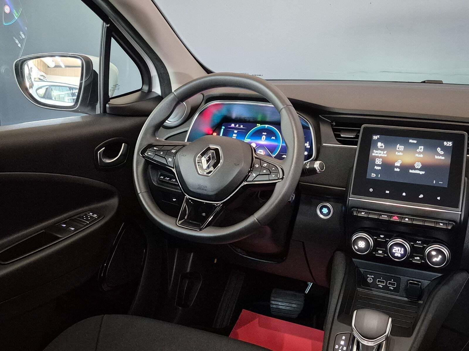 Hvid Renault Zoe fra 2020