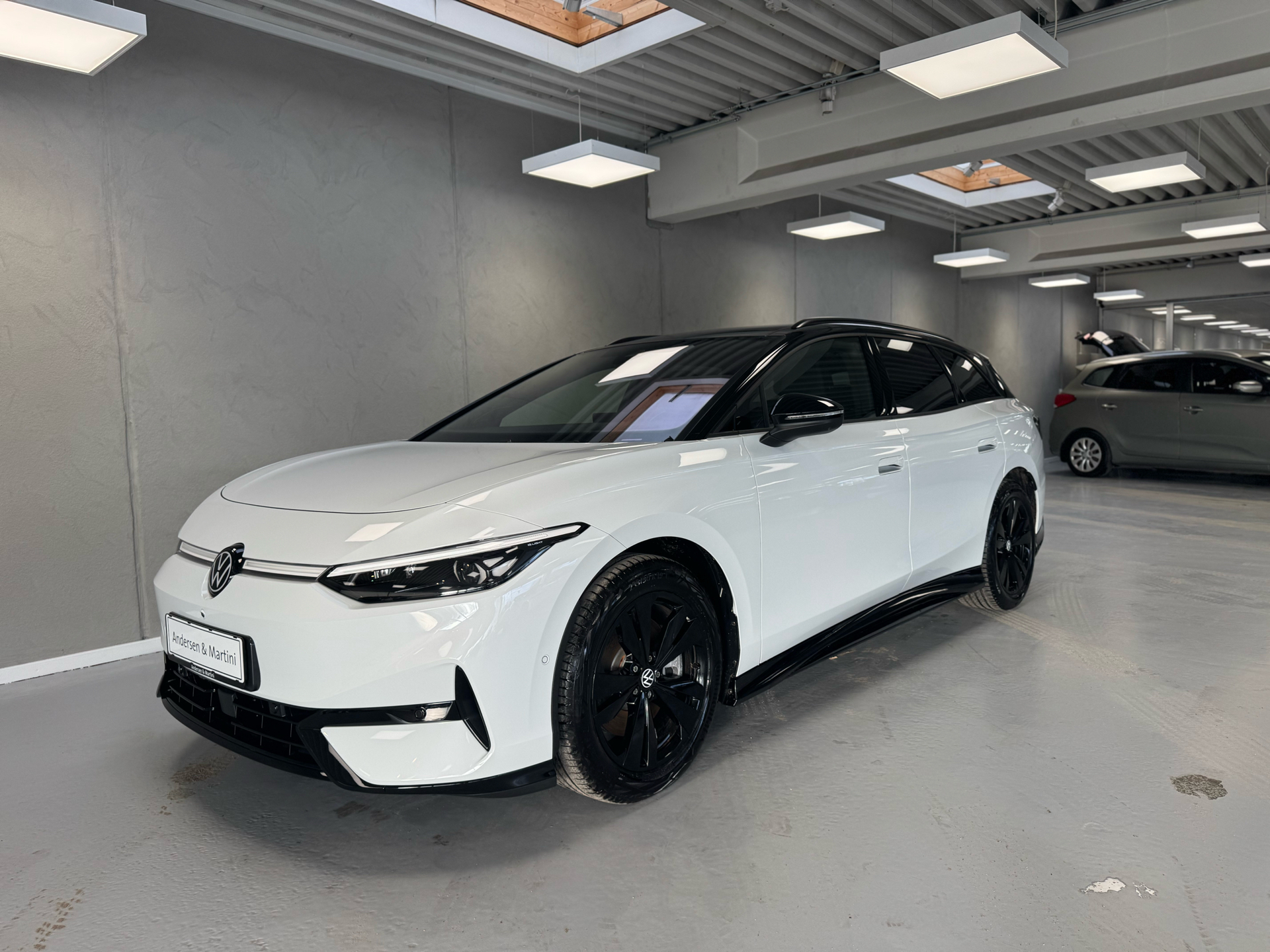 Hvid VW ID.7 fra 2025