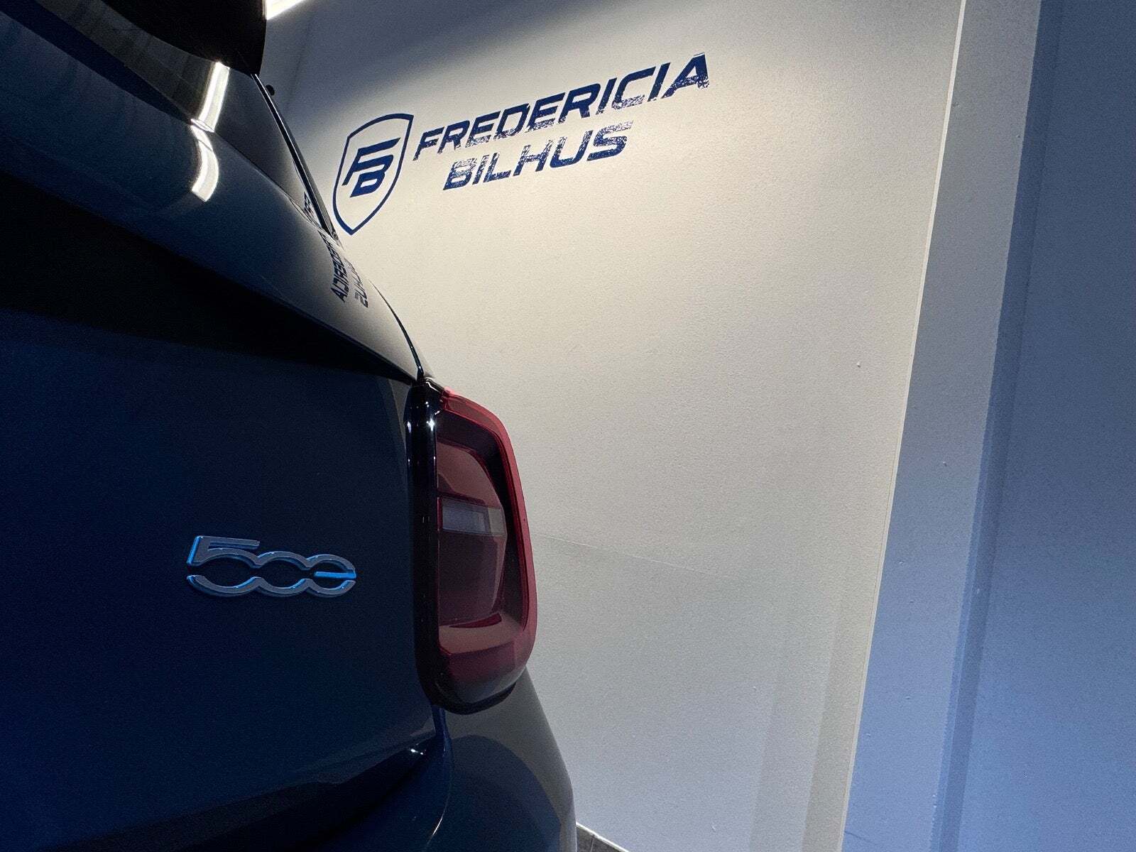 Grøn Fiat 500e fra 2022