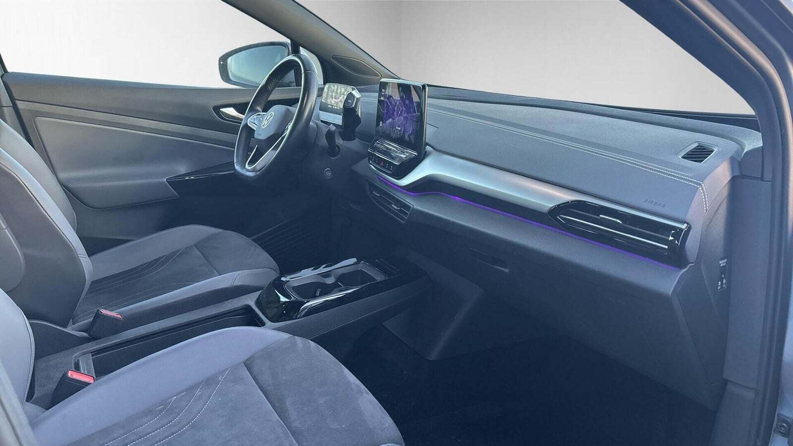 Blå VW ID.4 fra 2023