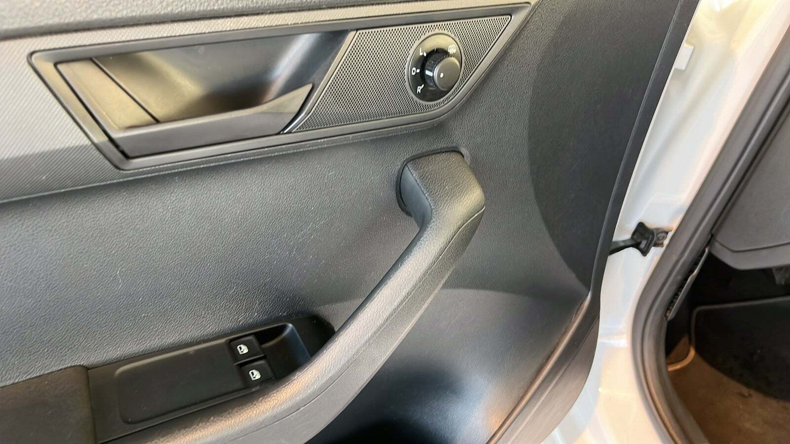 Hvid Skoda Fabia fra 2016