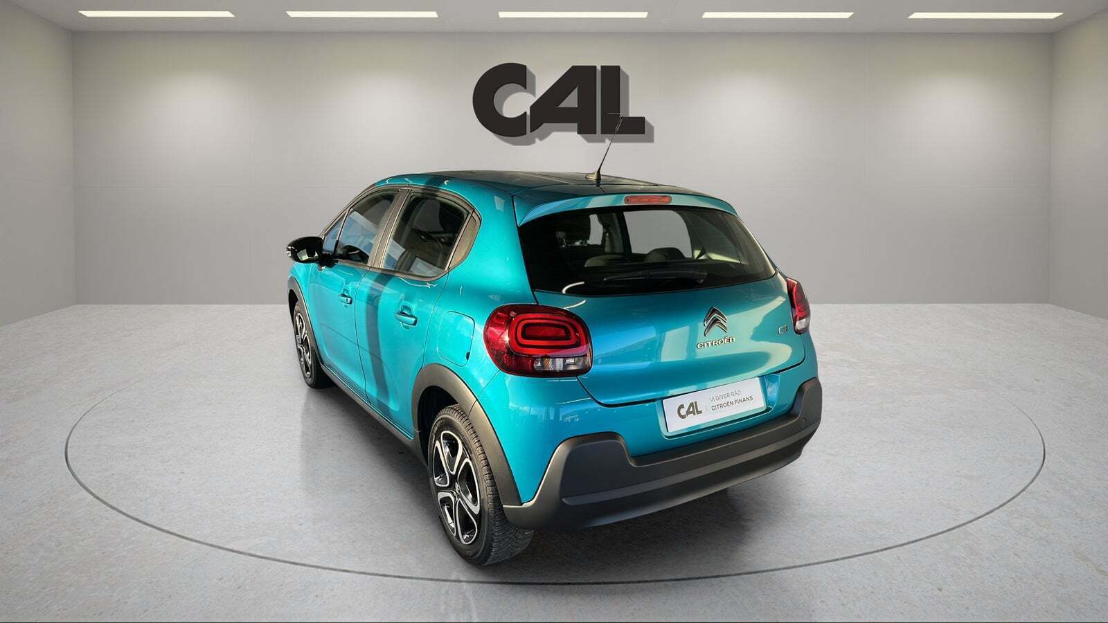 Blå Citroën C3 fra 2021
