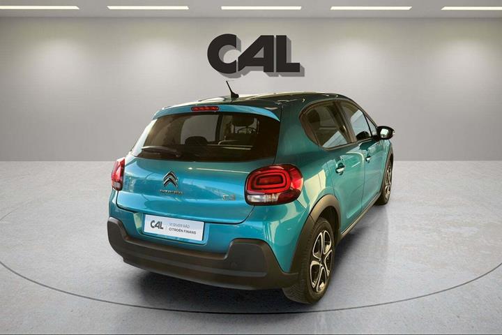 Blå Citroën C3 fra 2021