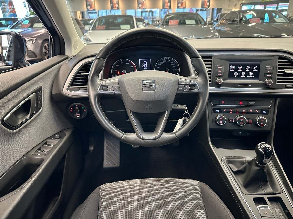 Grå Seat Leon fra 2020