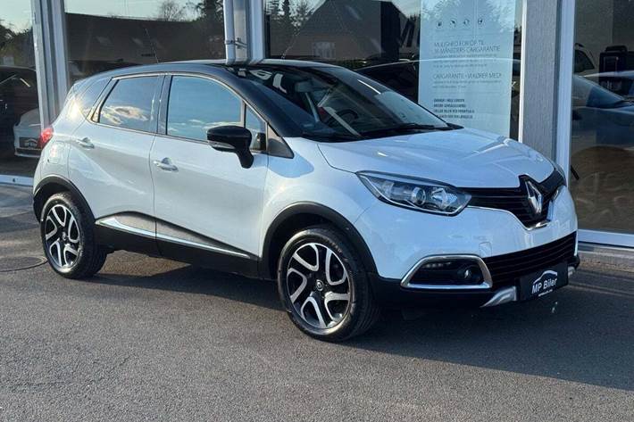 Hvid Renault Captur fra 2017