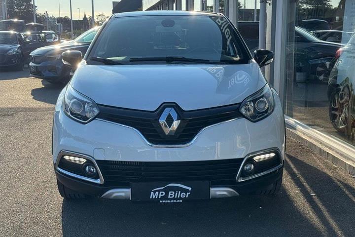 Hvid Renault Captur fra 2017