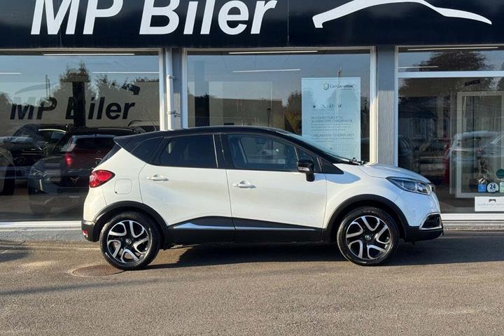 Hvid Renault Captur fra 2017