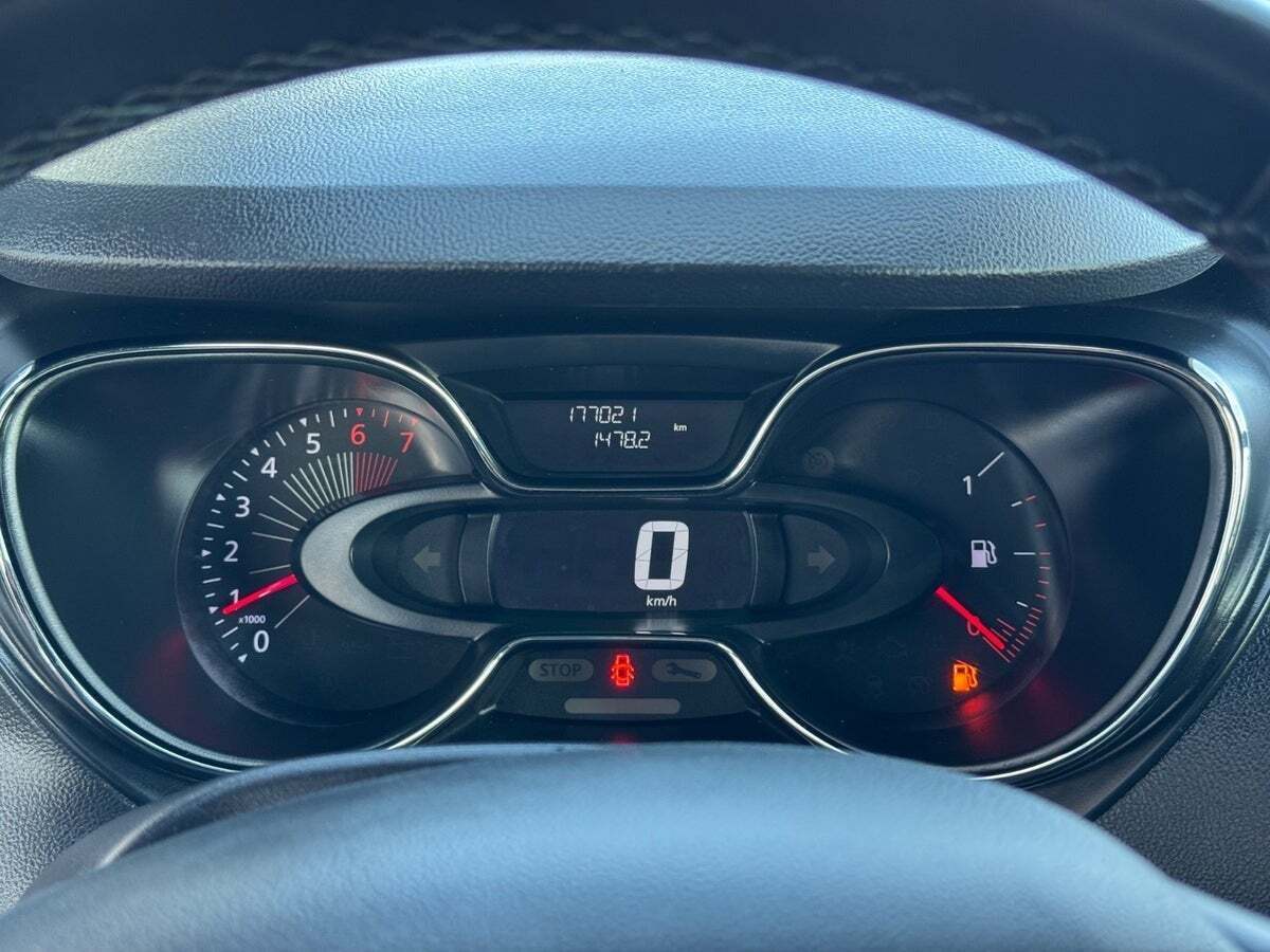 Hvid Renault Captur fra 2017