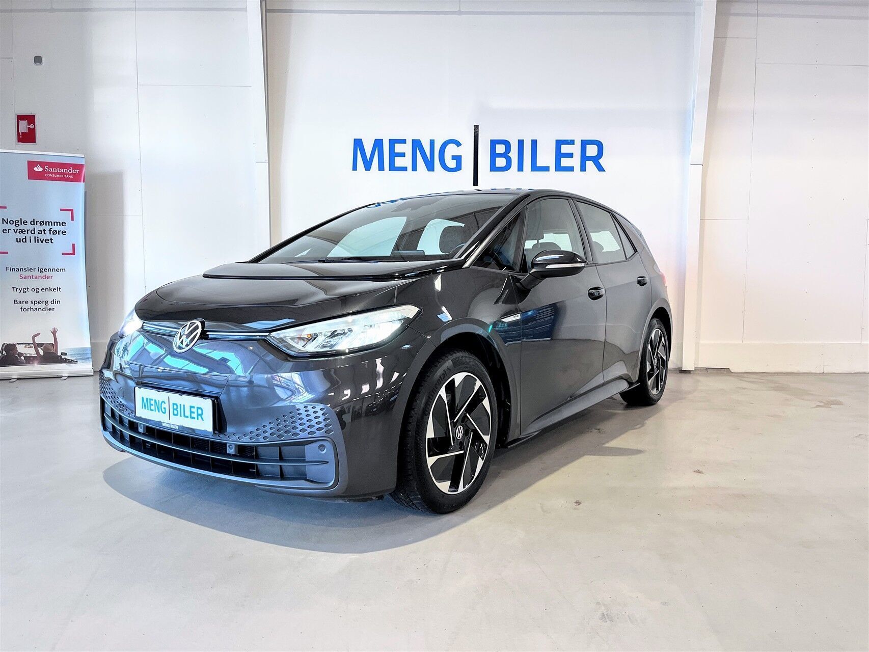 Grå VW ID.3 fra 2021