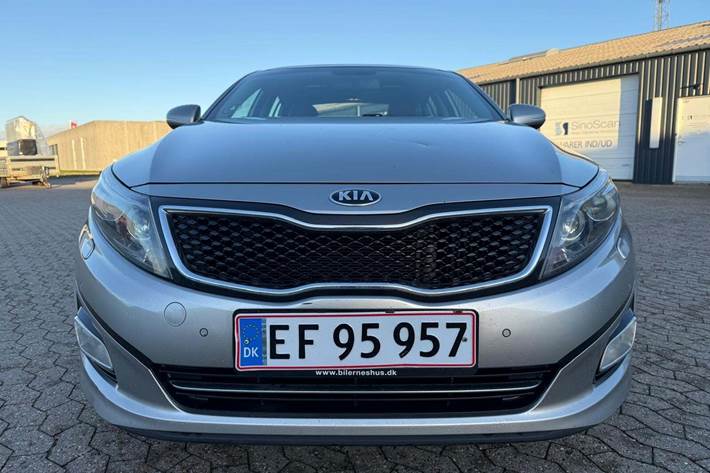 Sølv Kia Optima fra 2015