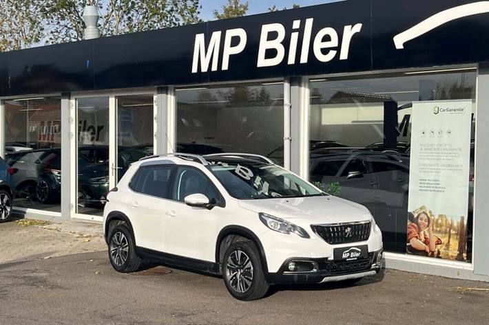 Hvid Peugeot 2008 fra 2018
