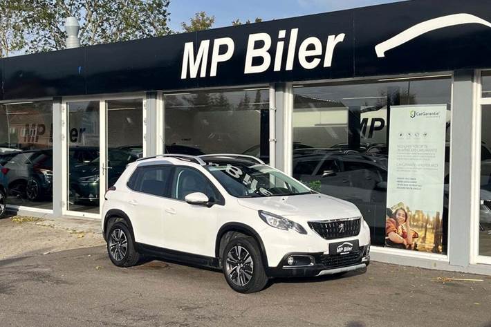 Hvid Peugeot 2008 fra 2018