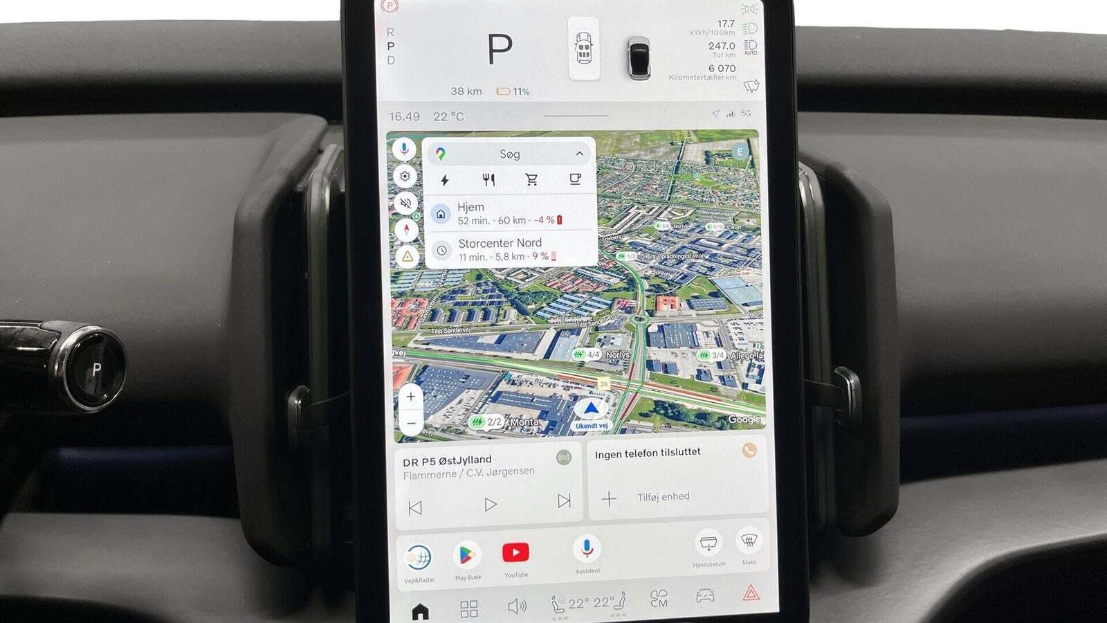 Grå Volvo EX30 fra 2024