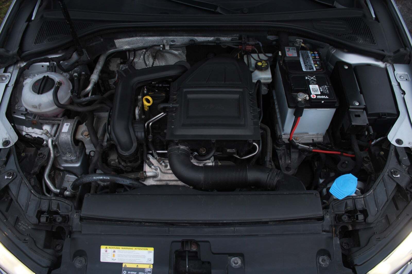 Sølv Audi A3 fra 2017