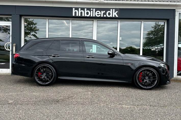 Sort Mercedes E63 fra 2018