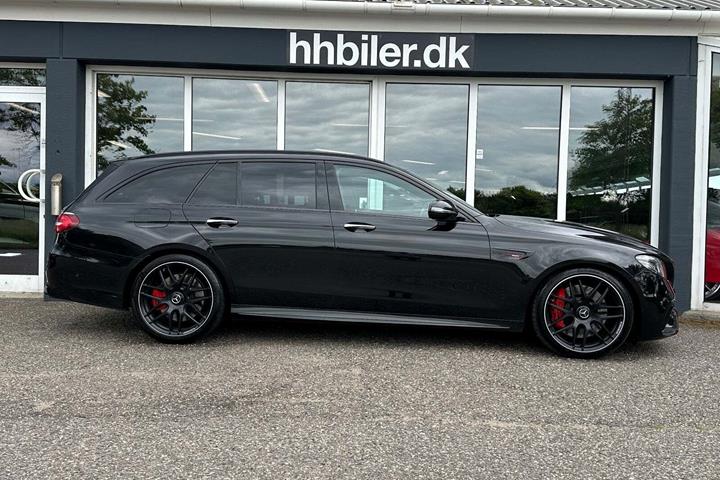 Sort Mercedes E63 fra 2018