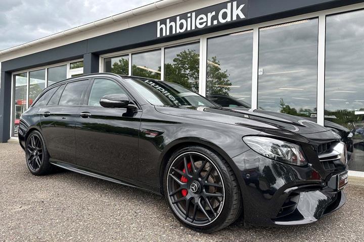 Sort Mercedes E63 fra 2018