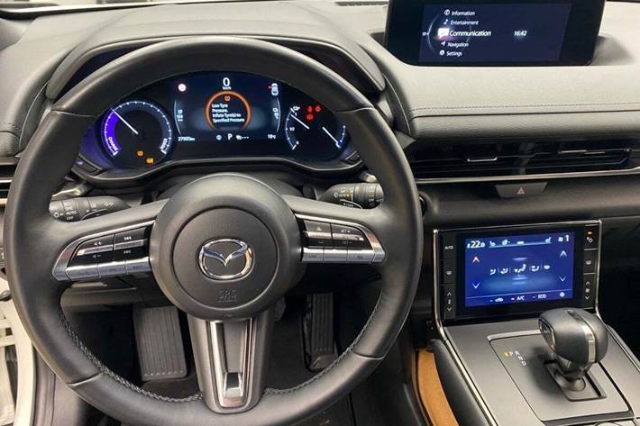 Hvid Mazda MX-30 fra 2022