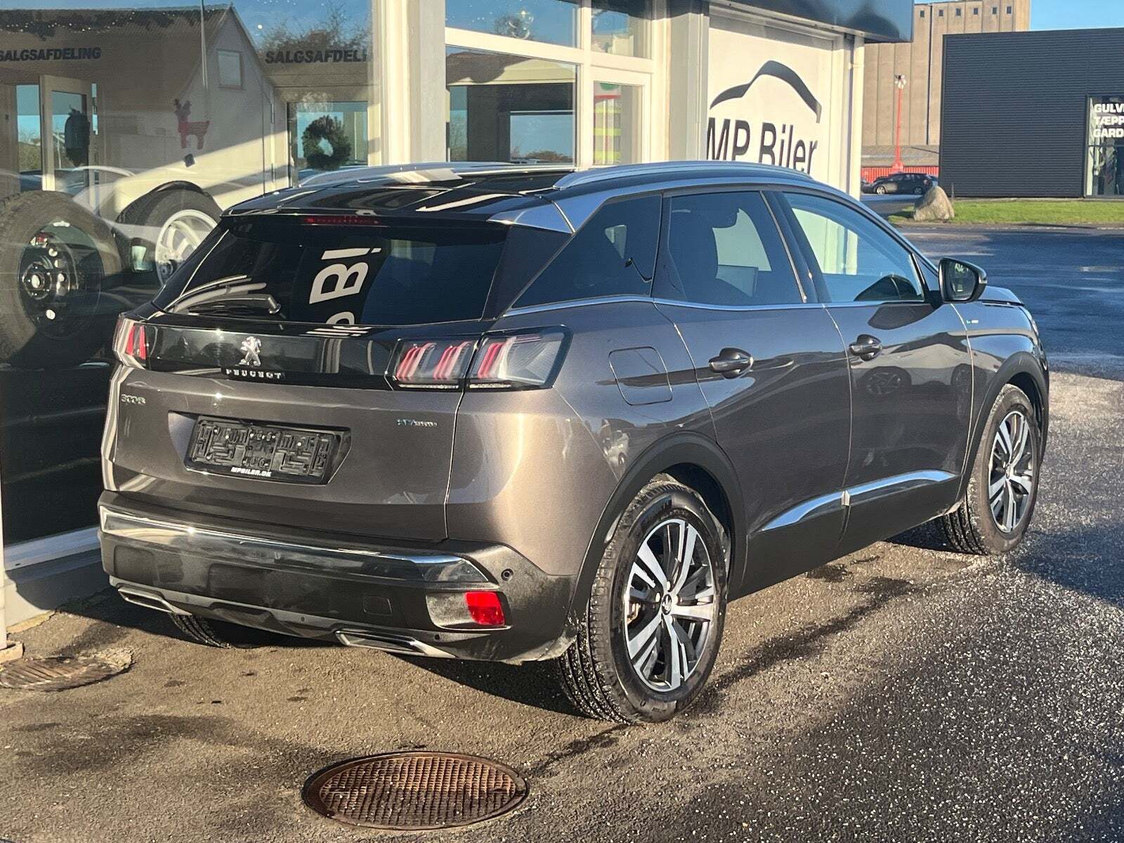 Grøn Peugeot 3008 fra 2021