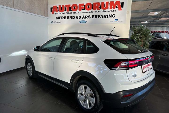 Hvid VW Taigo fra 2022