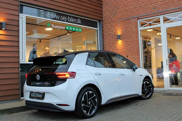 Hvid VW ID.3 fra 2020