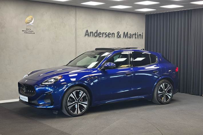 Blå Maserati Grecale fra 2025