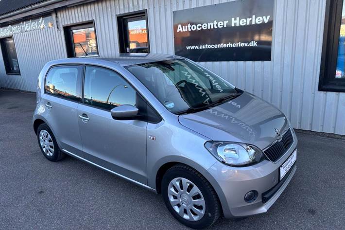 Grå Skoda Citigo fra 2016